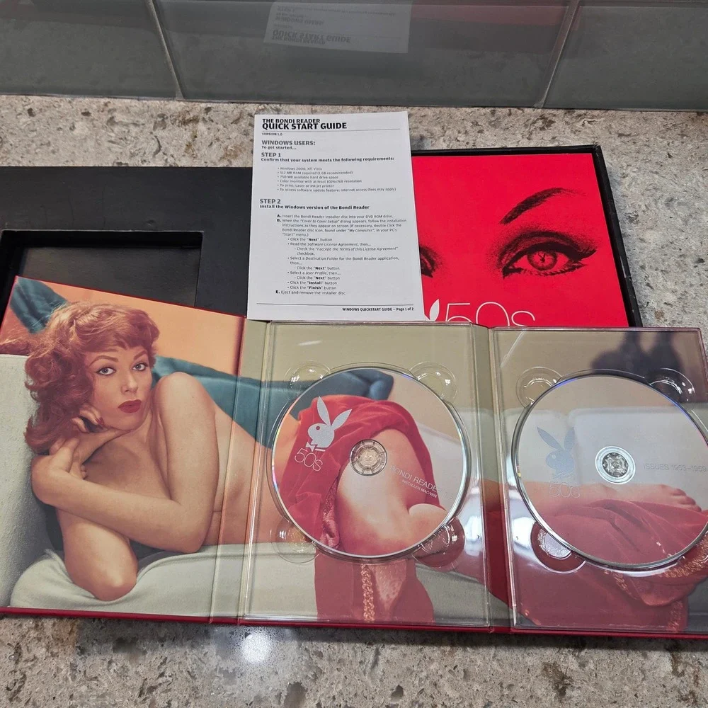 Playboy Cover to Cover The 50s Bondi Digital Publishing Red Slipcase Box Set